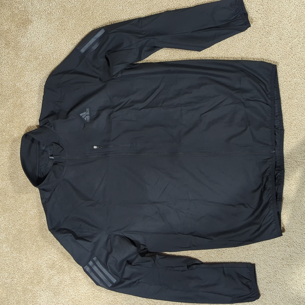 Adidas light weight running jacket